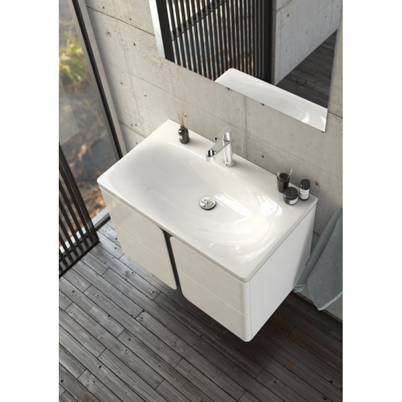 Тумба под умывальник Ravak SD Balance 800 белая/графит фото 3