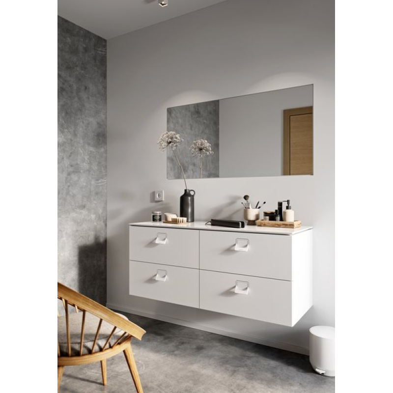 Тумба под умывальник Ravak SD Comfort 600 белая фото 9