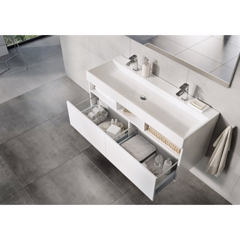 Тумба под умывальник Ravak SD Natural 1200 белая X000001053 фото 3