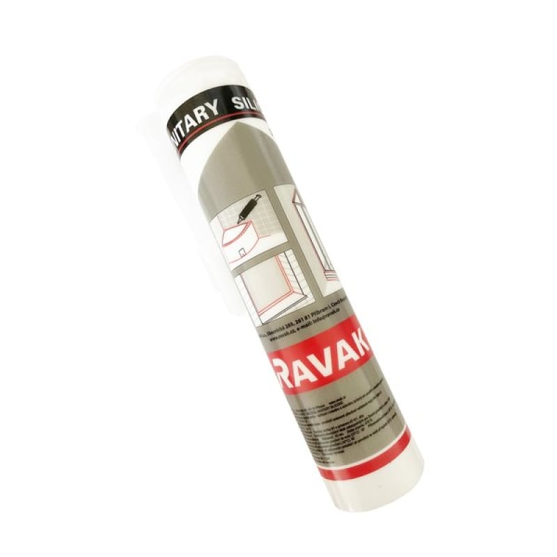 Силіконовий герметик Ravak Professional 310 мл білий X01200 фото 1