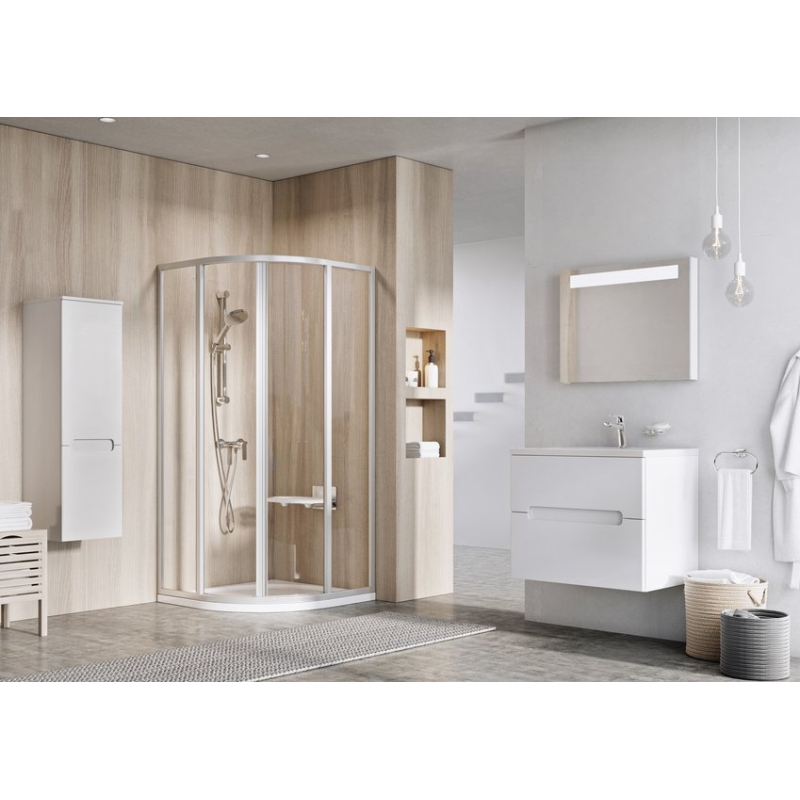 Душова кабіна Ravak SKCP4-90 195 біла Pearl 3117O10211 фото 1