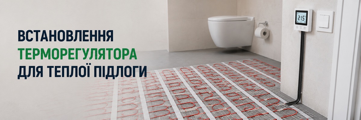 Де встановити терморегулятор для теплої підлоги Встановлення терморегулятора для теплої підлоги у ванній кімнаті