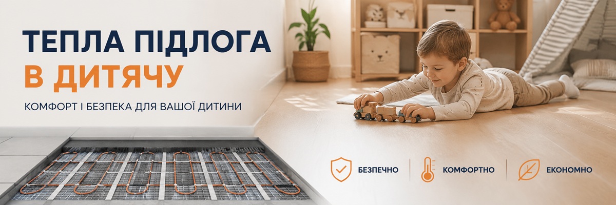 Теплый пол в детской комнате