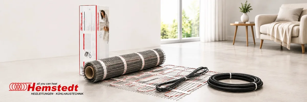 Hemstedt GMBH - немецкий теплый пол в Украине Теплый пол Hemstedt - нагревательный мат под плитку