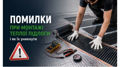 Ошибки при монтаже теплого пола и как их избежать 