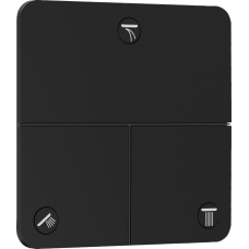 ShowerSelect Comfort Q Перемикач потоків прихованого монтажу на 3 споживачі, чорний матовий