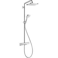 Croma E Showerpipe 280 1jet Душова система зовнішнього монтажу з термостатом, хром