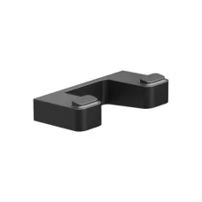 Двойной крючок Ravak 10° черный X07P554