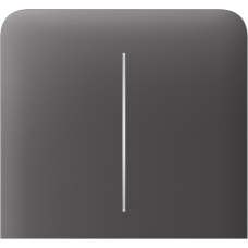 Боковая кнопка для двухклавишного выключателя Ajax SideButton (2-gang) vertical Grey