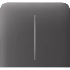 Бічна кнопка для двоклавішного вимикача Ajax SideButton (2-gang) vertical Grey