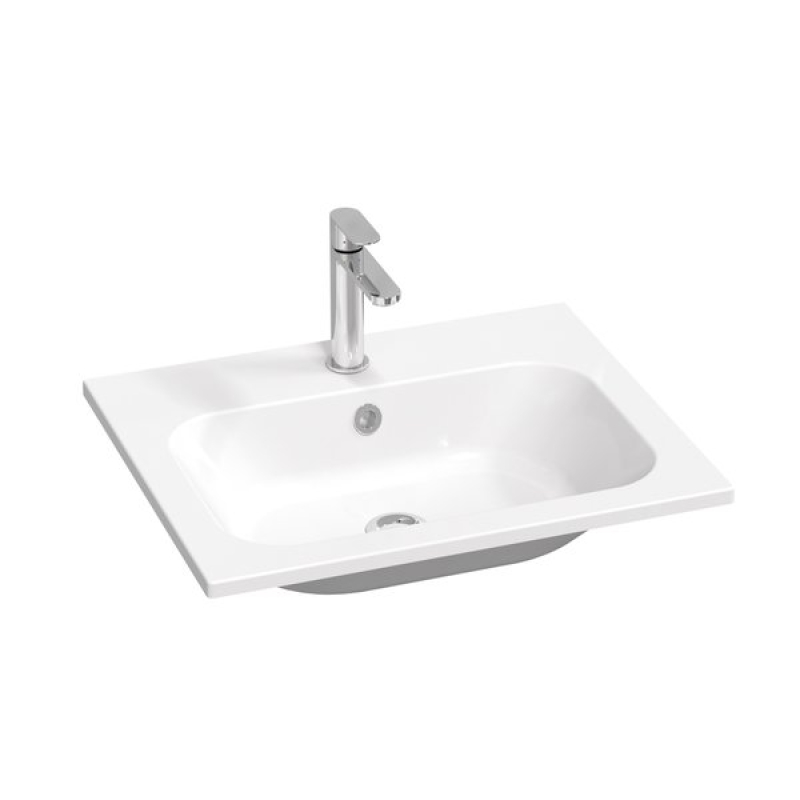 Умывальник Ravak Chrome Slim 700 белый с переливом XJG01170001 фото 1