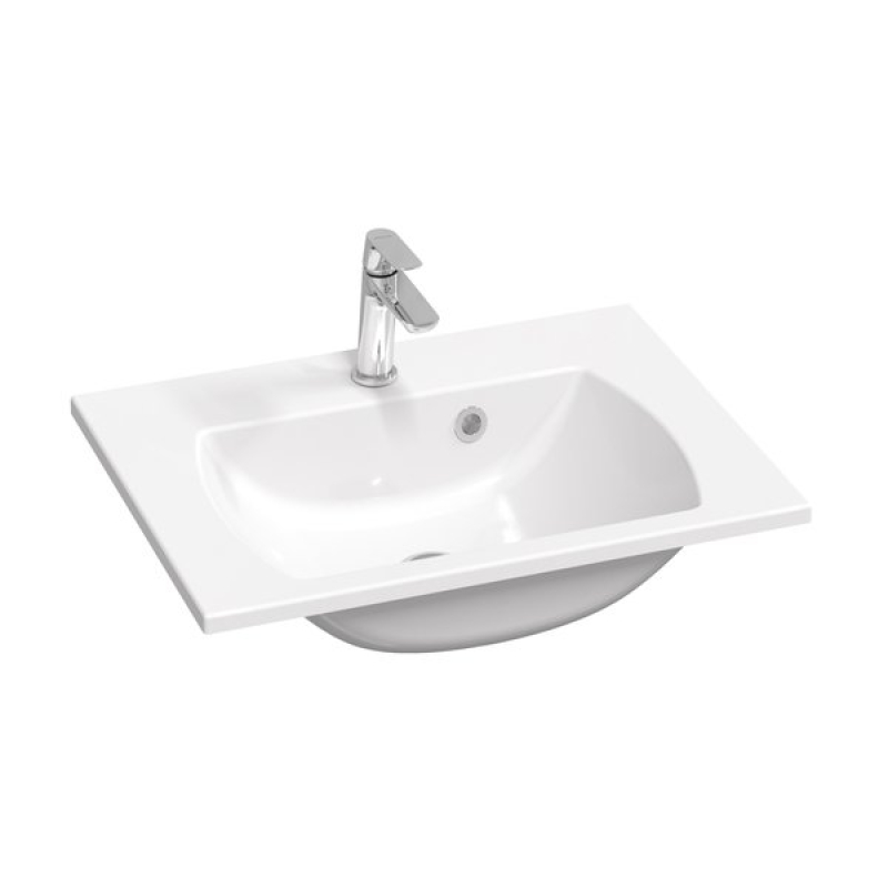 Умывальник Ravak Classic Slim 600 белый с отверстием фото 1