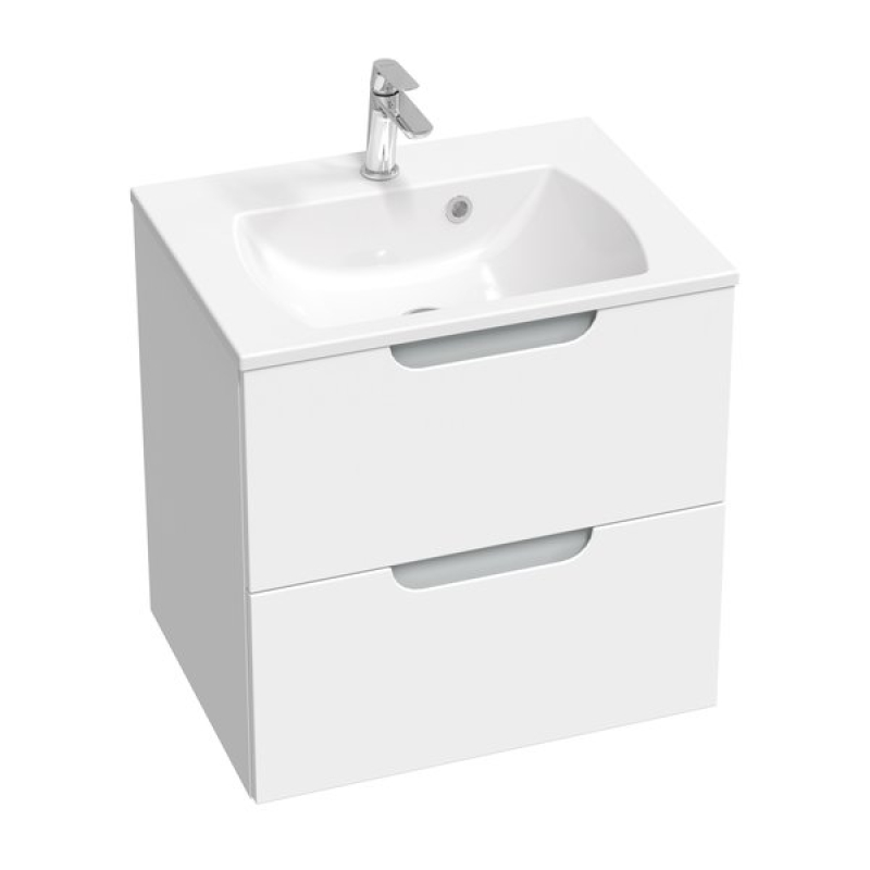 Умывальник Ravak Classic Slim 600 белый с отверстием фото 3