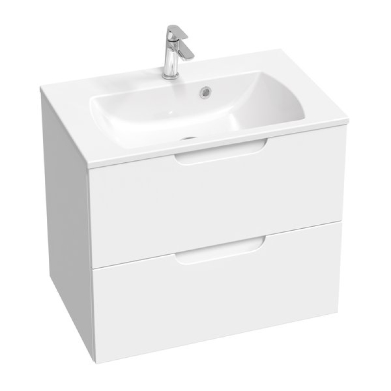 Умывальник Ravak Classic Slim 600 белый с отверстием фото 6