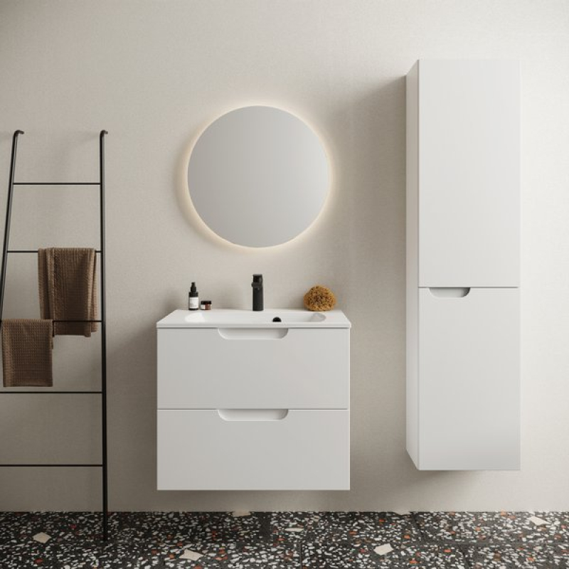 Умывальник Ravak Classic Slim 600 белый с отверстием фото 4