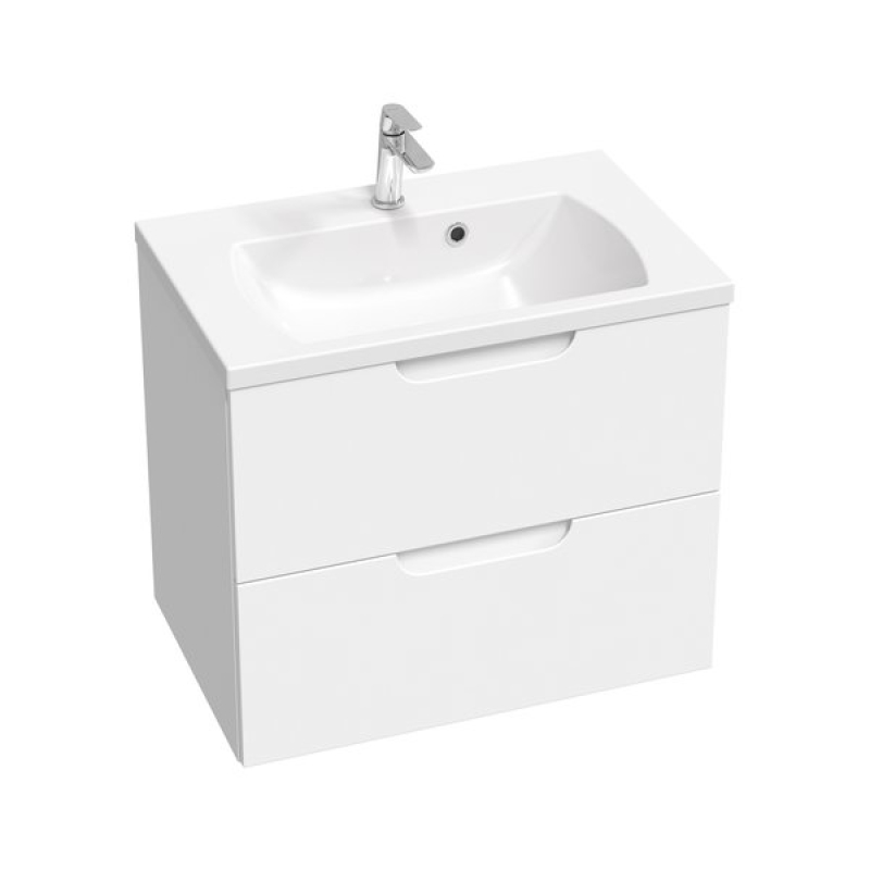 Умивальник Ravak Classic II 700 білий з отвором фото 3
