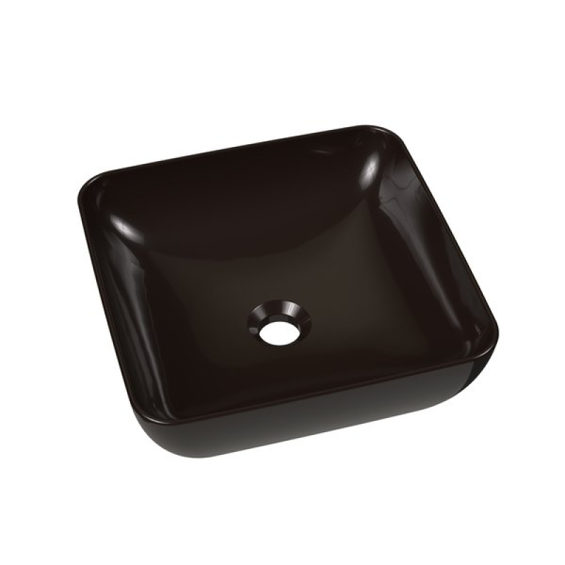 Умывальник Ravak Uni 380 S Slim черный глянец GPX2240059 фото 1