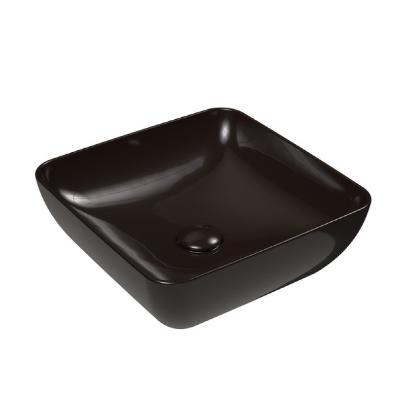 Умывальник Ravak Uni 380 S Slim черный глянец GPX2240059 фото 3