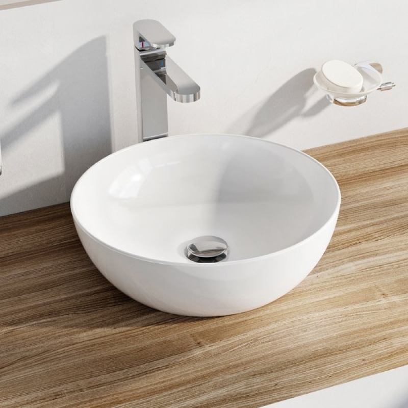 Умывальник керамический Ravak UNI 400 B SLIM XJX01140003 фото 1