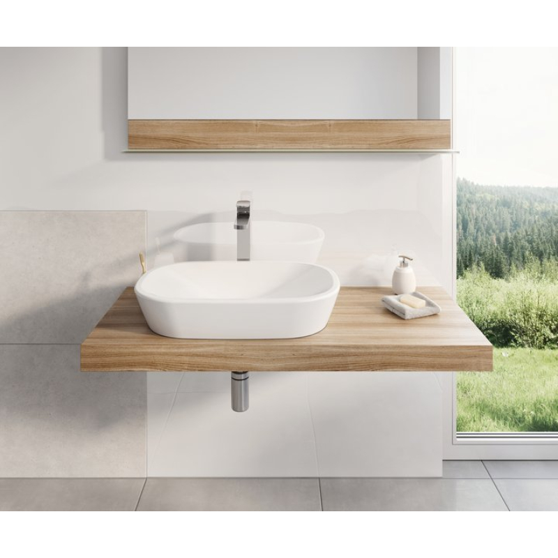 Умывальник Ravak Ceramic O 600 керамический белый XJX01160001 фото 3