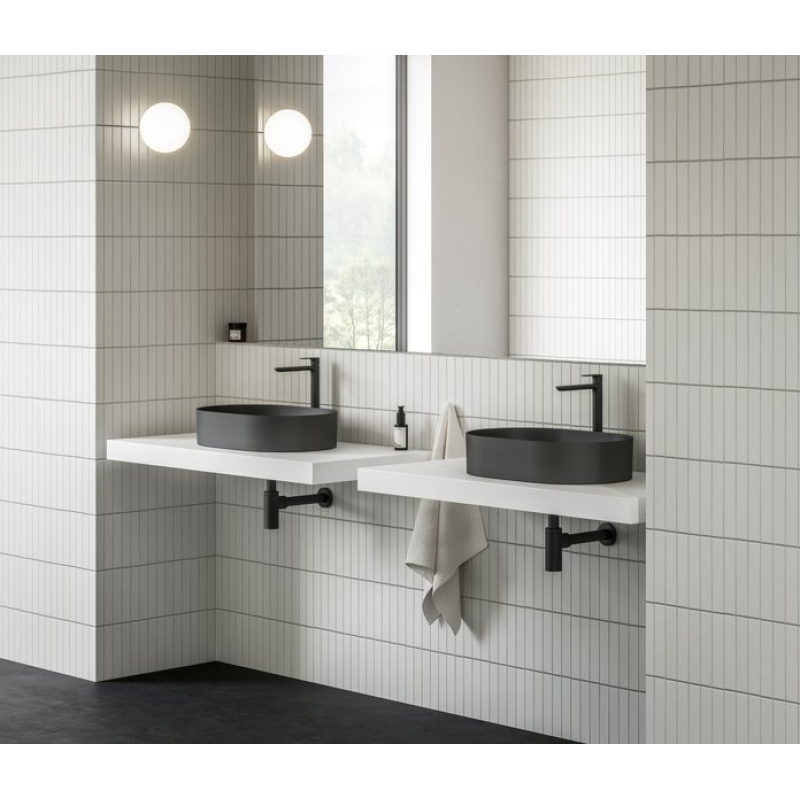 Умывальник керамический Ravak Ceramic Slim 550 O антрацит XJX03155000 фото 3