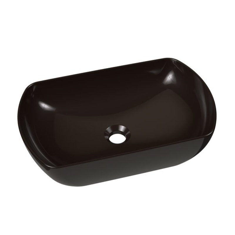 Умывальник Ravak Uni 500 O Slim черный глянец GPX2240060 фото 1