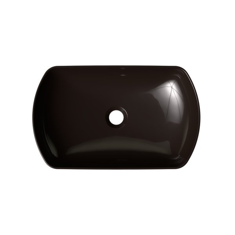 Умывальник Ravak Uni 500 O Slim черный глянец GPX2240060 фото 4