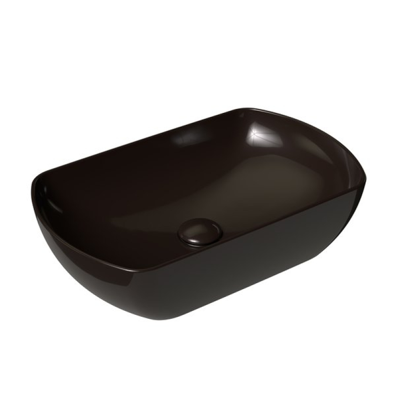 Умывальник Ravak Uni 500 O Slim черный глянец GPX2240060 фото 3