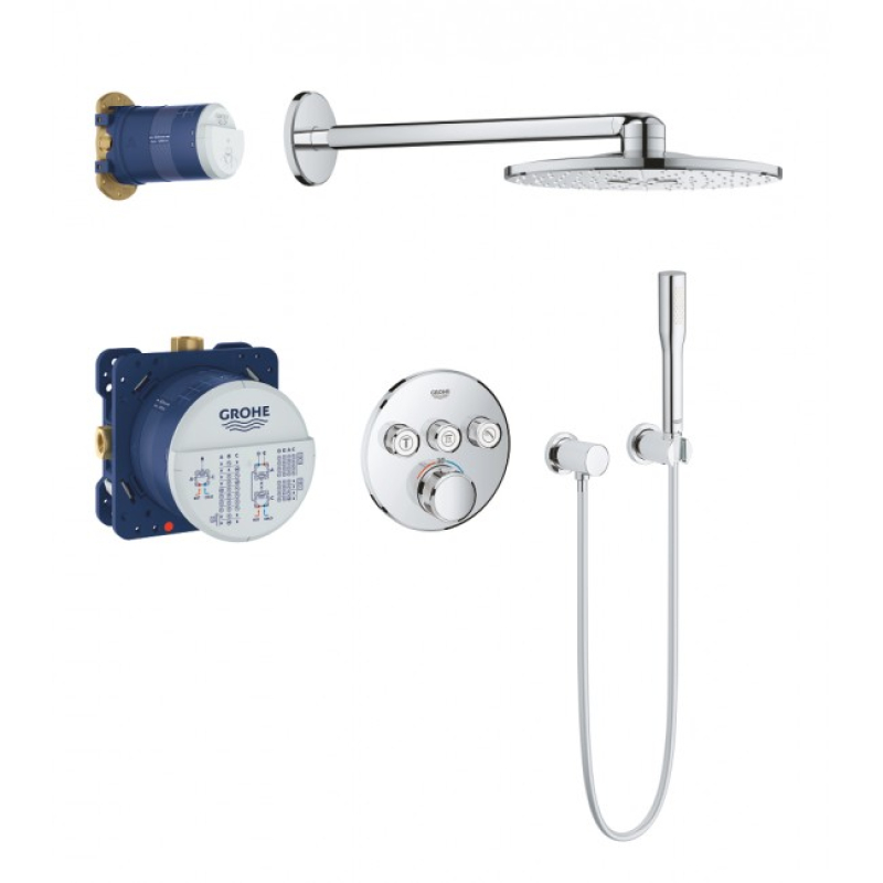 Grohtherm SmartControl Rainshower SmartActive 310 Душевая система скрытого монтажа, хром 34705000 фото 1
