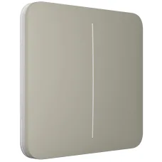 Выключатель Ajax LightSwitch 2-клавишный Olive