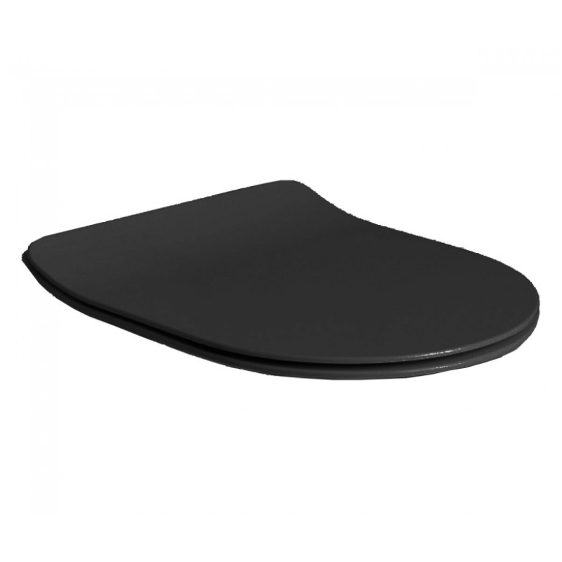 Glomp SLIM soft close крышка, matt black фото 1
