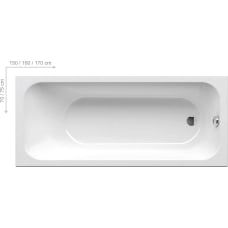 Ванна Ravak Chrome Slim 160x70 snowwhite C731300000