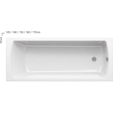 Ванна Ravak Classic II 120x70 CC11000000