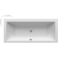 Ванна Ravak Formy 01 Slim 180x80 C881300000