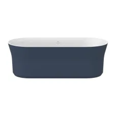 Ванна Ravak Ypsilon 180x80 Deepsea Blue/Белый, крышка слива белая