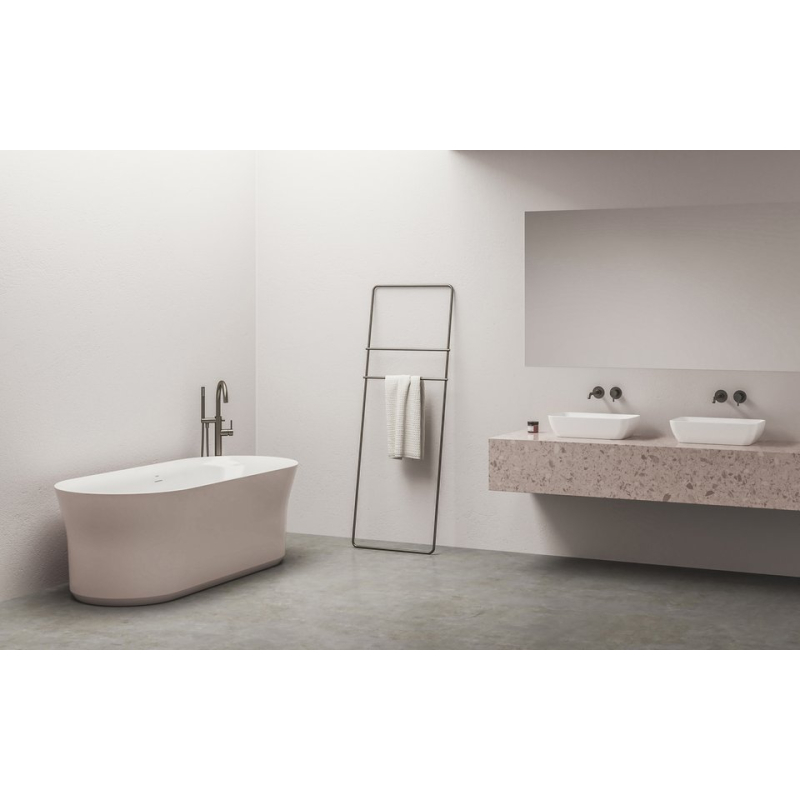 Ванна Ravak Ypsilon 180x80 Alabaster Pink/Білий, кришка зливу біла фото 2