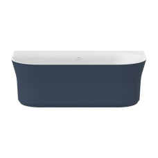 Ванна Ravak Ypsilon Wall 178x86 окремо стояча Deepsea Blue/Біла кришка зливу Біла