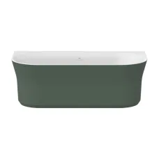 Ванна Ravak Ypsilon Wall 178x86 отдельно стоящая Grey Green/Белый, крышка слива белая