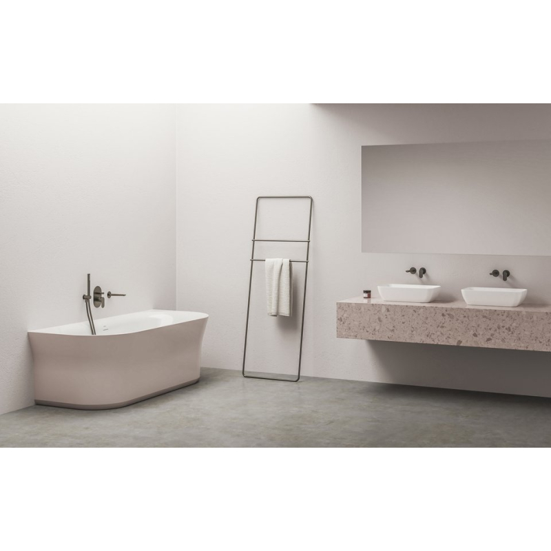 Ванна Ravak Ypsilon Wall 178x86 біла, що окремо стоїть, кришка зливу біла/хром/чорна фото 14