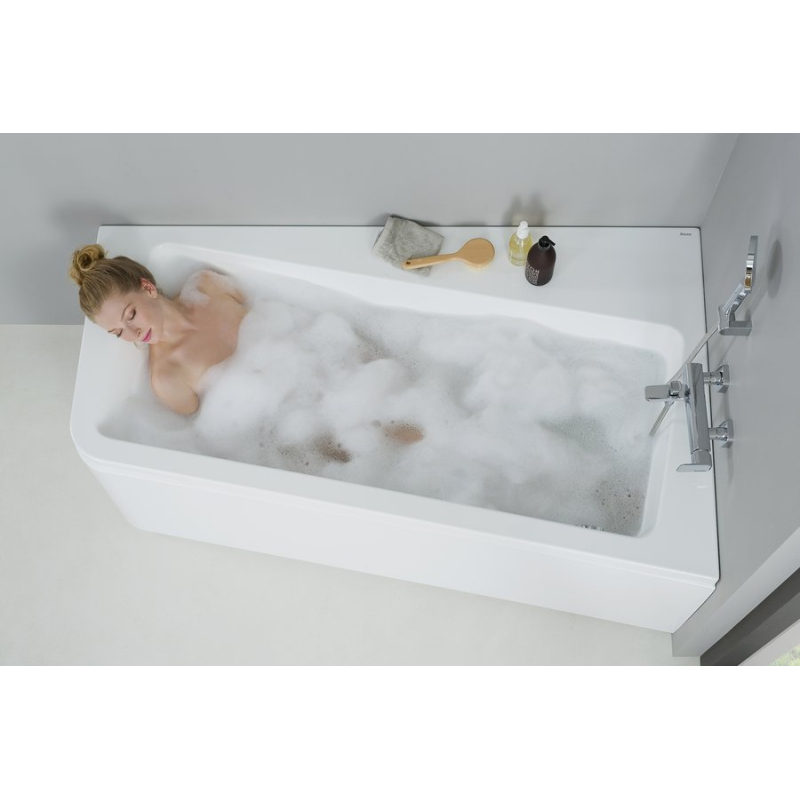 Ванна асимметричная Ravak 10° 170x100 левая белая C811000000 фото 6
