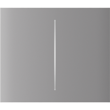 Центральная кнопка для двухклавишного выключателя Ajax CenterButton (2-gang) vertical Fog