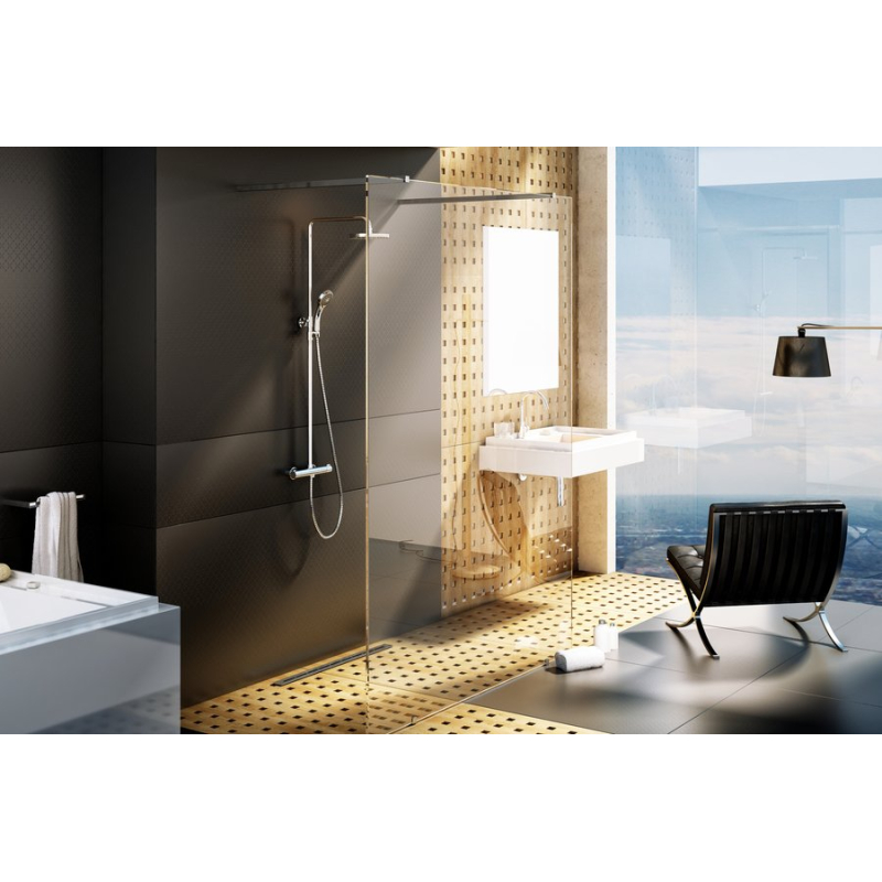 Душевая кабина Ravak Walk-In Free 120 хром Transparent фото 3