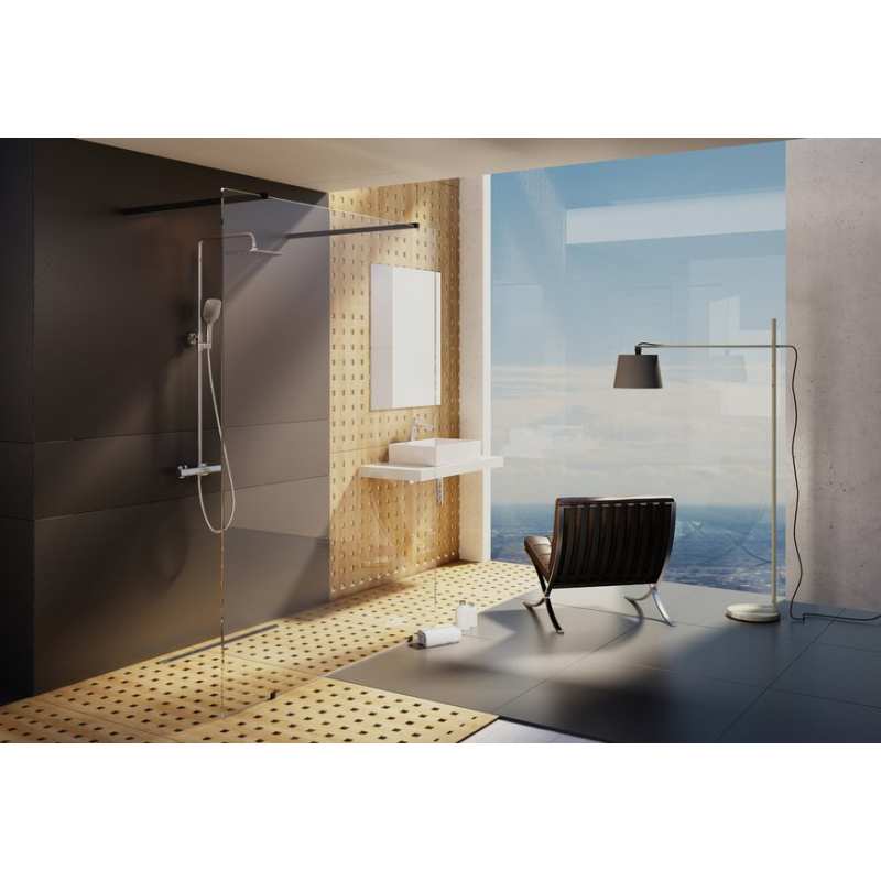 Душевая кабина Ravak Walk-In Free 120 хром Transparent фото 4