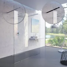 Душевая кабина Ravak Walk-In Free 120 белая матовая Transparent