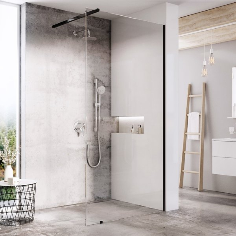 Душевая кабина Ravak Walk-In Wall 100 хром Transparent фото 1