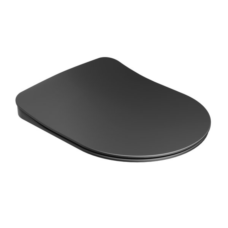 Сиденье для унитаза Ravak Uni Chrome Flat черное X01795 фото 1
