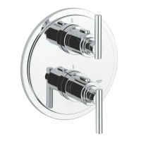 Смеситель для душа скрытого монтажа термостатический Grohe Atrio, хром (19398000)