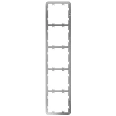 Рамка для 5-х вимикачів/розеток Ajax Frame (5 seats) vertical