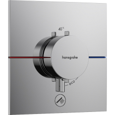 ShowerSelect Comfort E Змішувач термостатичний прихованого монтажу на 1 споживач +1 дод. вихід, хром