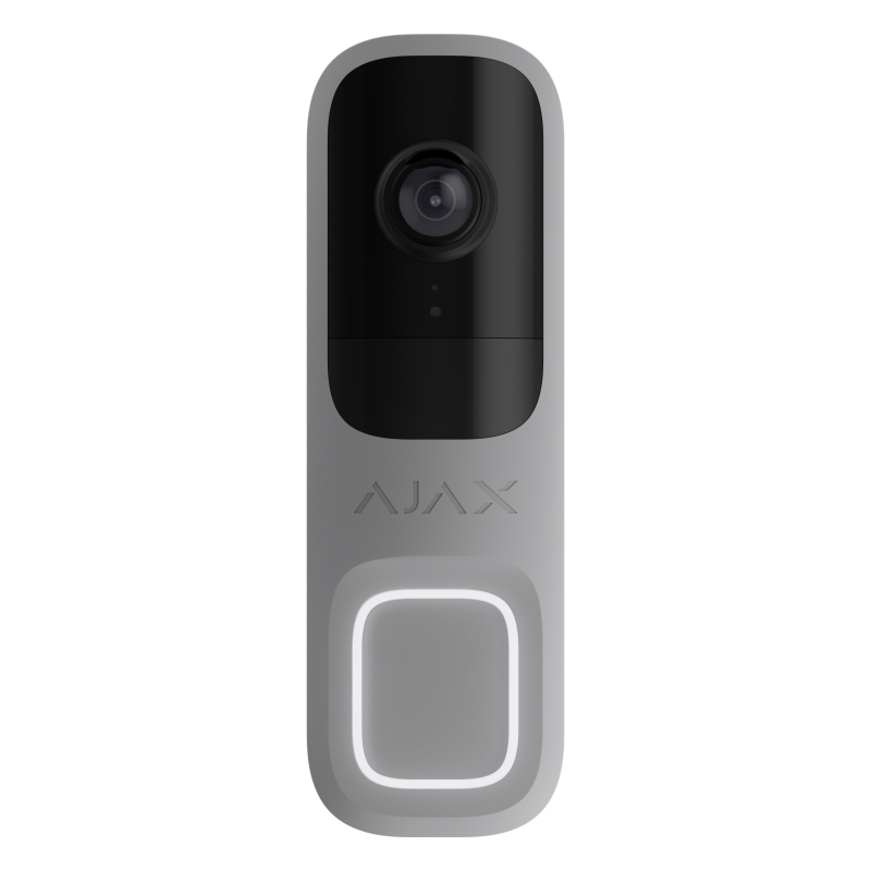 Видеозвонок Ajax Doorbell Grey (66393.125.GR1) фото 1
